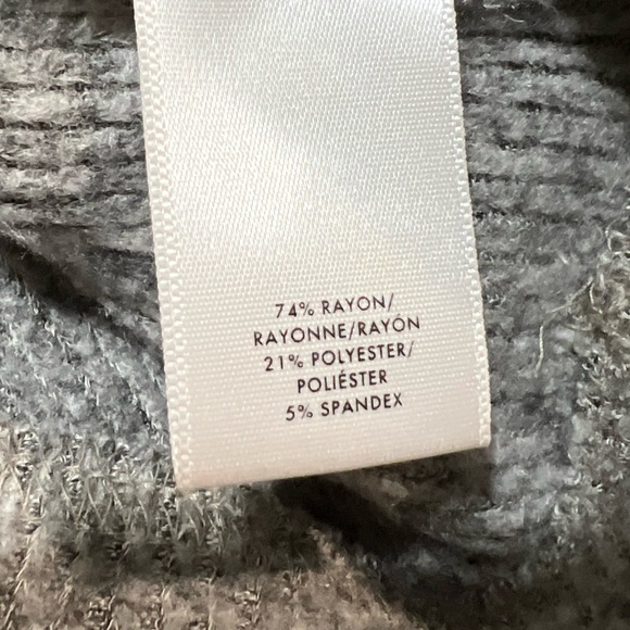 Ann Taylor Heather Gray Knit Pencil Skirt - Picture 5 of 5